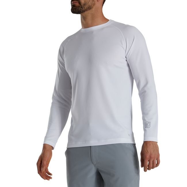 Sudaderas Footjoy Thermoseries Base Layer Hombre Blancas | ZLQYEUJ-64