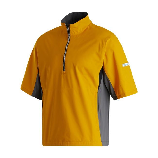 Camisas Footjoy HydroLite Corta Sleeve Rain Hombre Amarillo | IMHNTZC-76