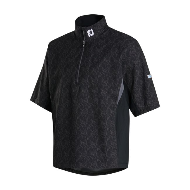 Camisas Footjoy HydroLite Corta Sleeve Rain Hombre Negras | OFZBWIQ-54