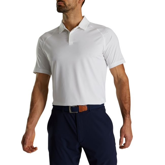 Camisas Footjoy Hypr Hombre Blancas | KSNZDIG-42