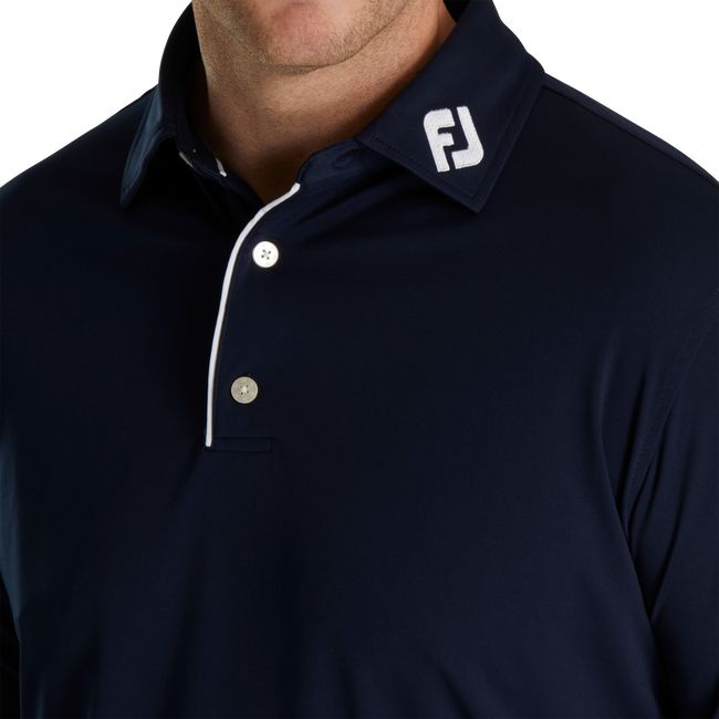 Camisas Footjoy Long Sleeve Sun Protection Hombre Negras | LWYNUBQ-57