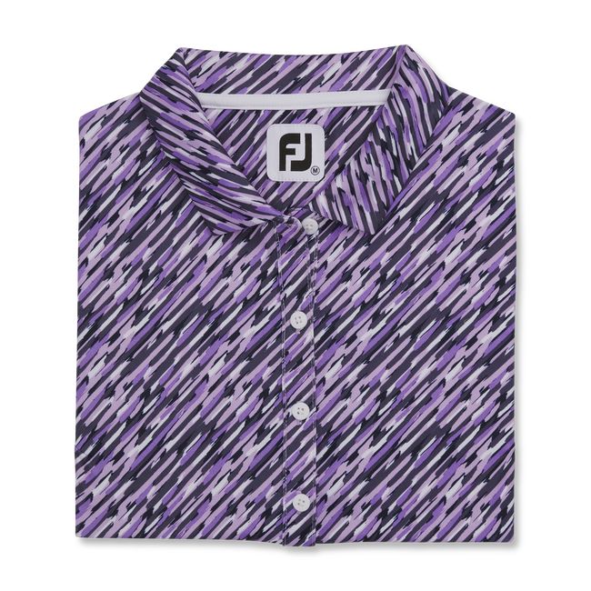 Camisas Footjoy Solid Lisle Sin Manga Mujer Moradas | CWJKYZI-47