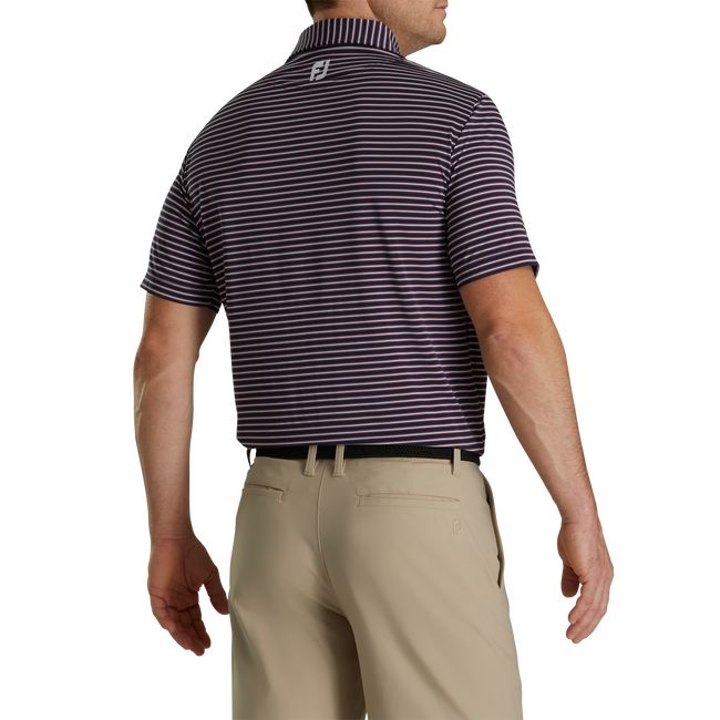 Camisas Footjoy Stretch Lisle Pinstripe Hombre Gris | APKRCHY-70