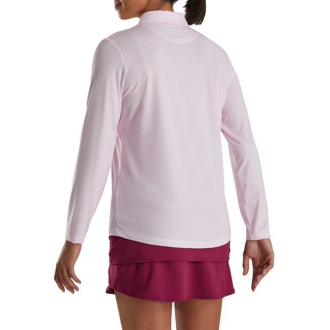 Camisas Footjoy Sun Protection Mujer Rosas | ASZEPNG-12