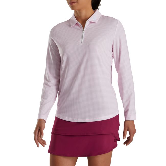 Camisas Footjoy Sun Protection Mujer Rosas | ASZEPNG-12