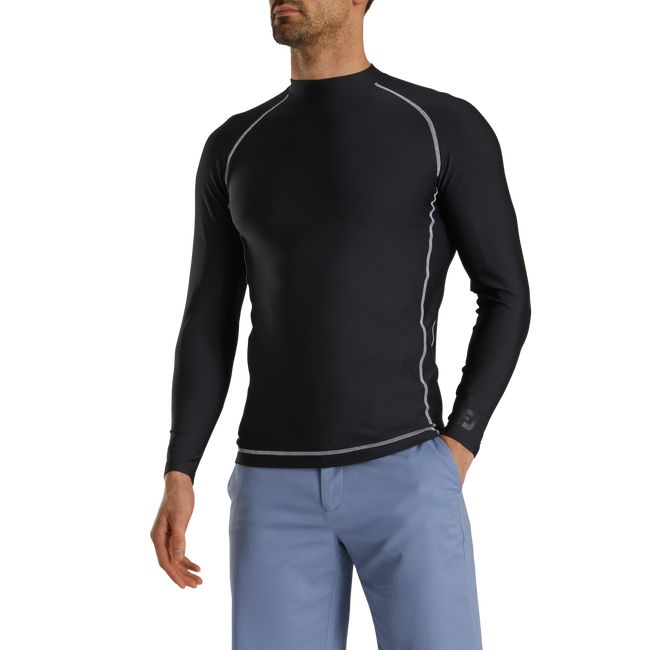 Camisas Footjoy Thermal Base Layer Hombre Negras | OLPNYFX-80