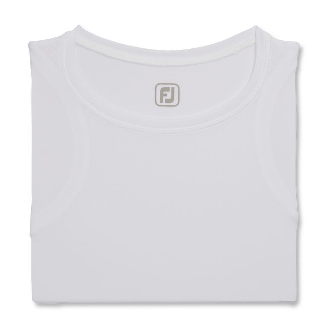 Camiseta Tirantes Footjoy Hypr Workout Mujer Blancas | OJIASCP-85