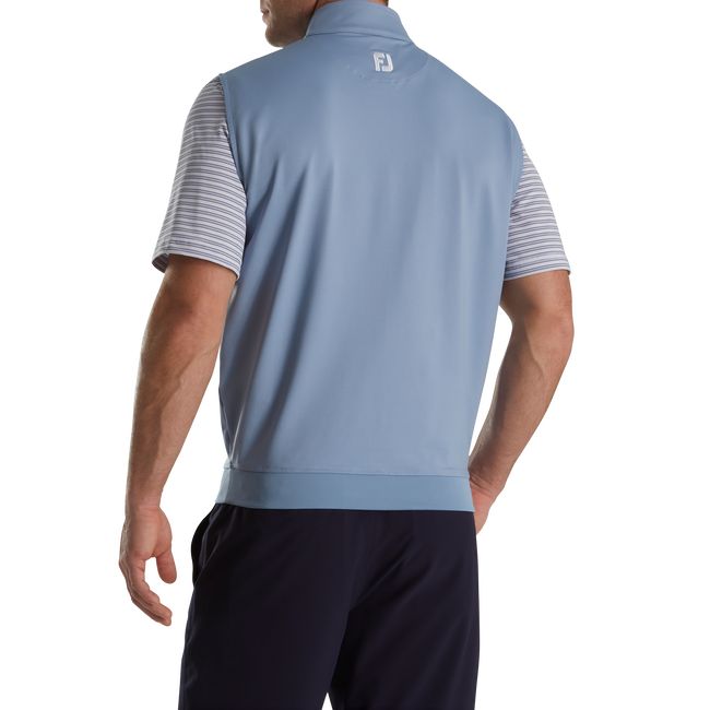 Chalecos Footjoy Half-Zip Jersey - Fj Tour Logo Hombre Azur | LWVKEMN-14