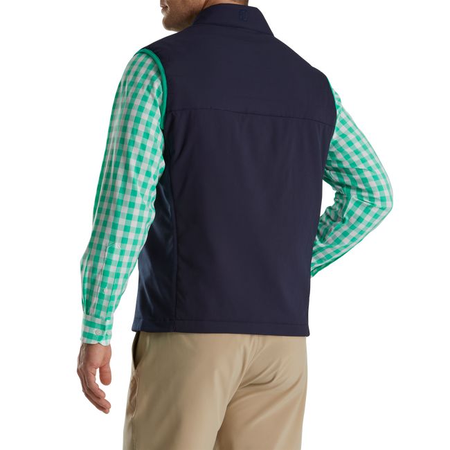 Chalecos Footjoy Insulated Full-Zip Hombre Azul Marino Verde | EAUDNGO-75