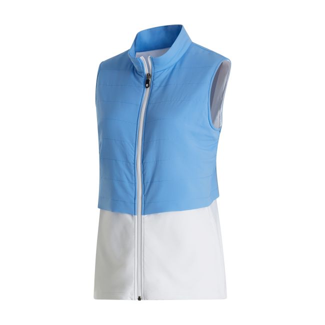 Chalecos Footjoy Layered Insulated Mujer Azules Claro Blancas | WTZJPNV-52