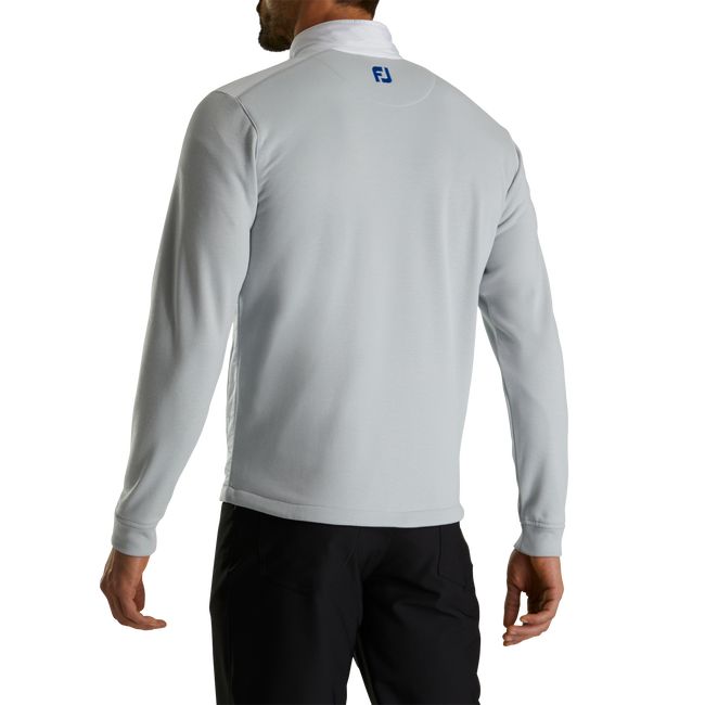 Chaquetas Footjoy Full-Zip Híbrido Hombre Blancas Gris | TGSVNHQ-01