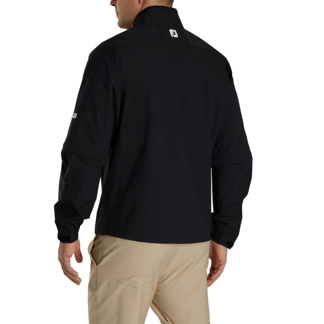 Chaquetas Footjoy HydroLite Zip-Off Sleeves Rain Hombre Negras | KXZMVJU-08