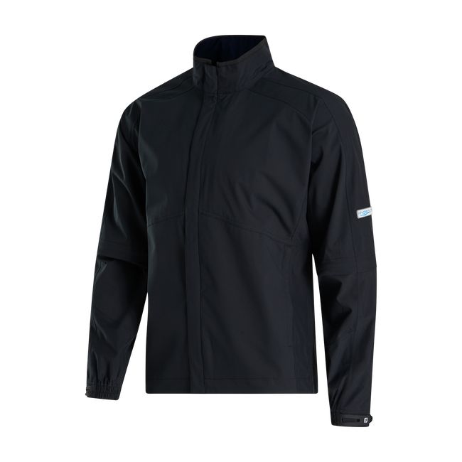 Chaquetas Footjoy HydroLite Zip-Off Sleeves Rain Hombre Negras | KXZMVJU-08