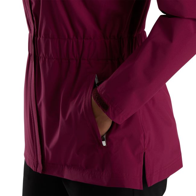 Chaquetas Footjoy Hydrolite Rain Mujer Fucsia | ZKUMJON-80