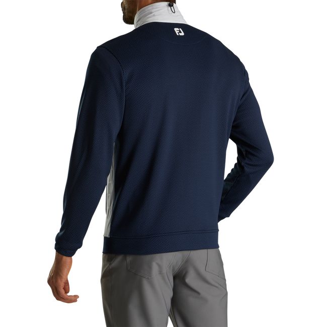 Chaquetas Footjoy Thermoseries Híbrido Hombre Blancas Azul Marino | PSOIEAY-84