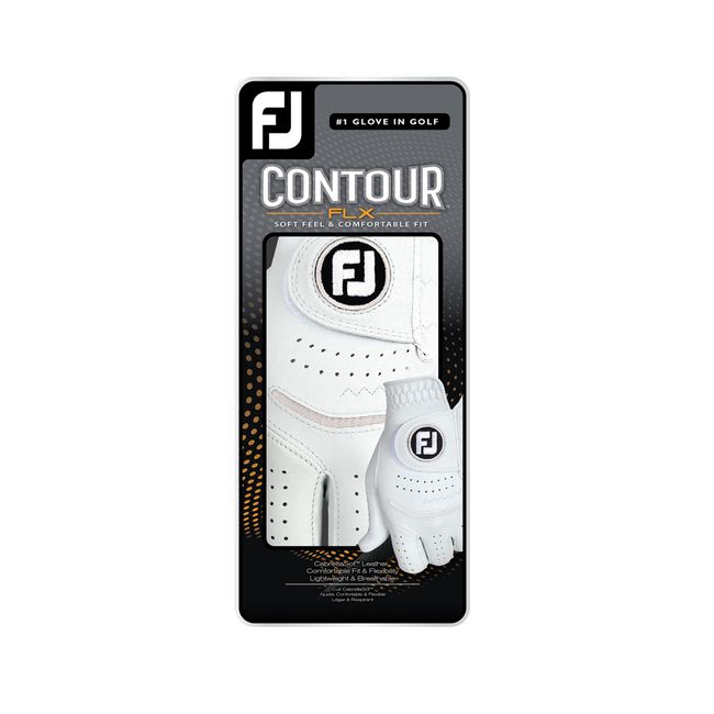 Guantes De Golf Footjoy Contour Flx Mujer Blancas | JVFQCHM-27