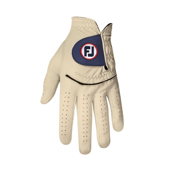 Guantes De Golf Footjoy Stasof Limited Edition Mujer Creme Azul Marino | OZUJGSX-98