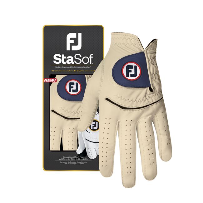 Guantes De Golf Footjoy Stasof Limited Edition Mujer Creme Azul Marino | OZUJGSX-98