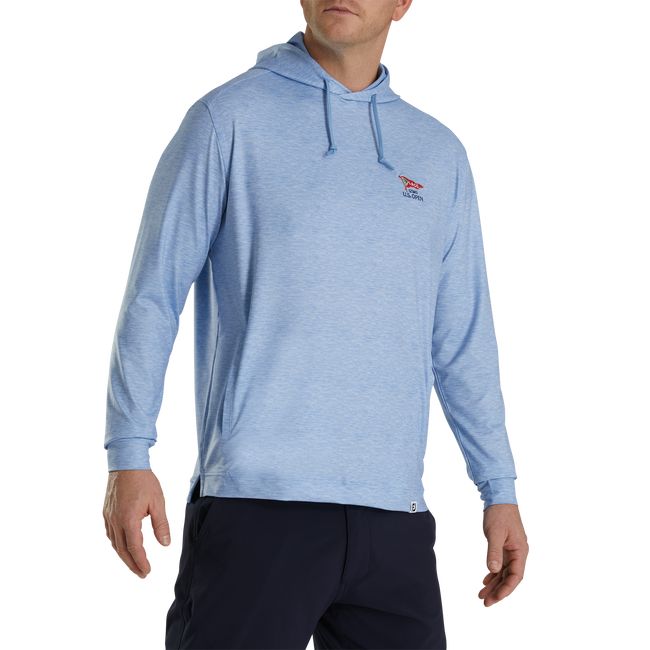 Hoodie Footjoy 2023 U.S. Open Ligeros Hombre Azules Claro | PERDIZW-29