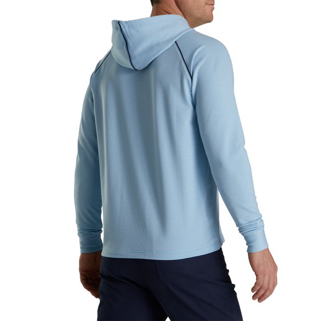 Hoodie Footjoy Pinstriped Hombre Azules | YXFHVKS-94