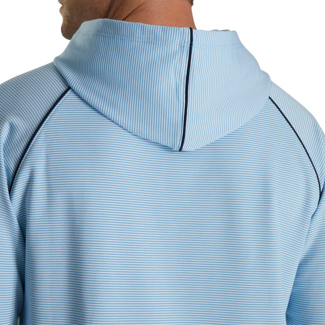 Hoodie Footjoy Pinstriped Hombre Azules | YXFHVKS-94