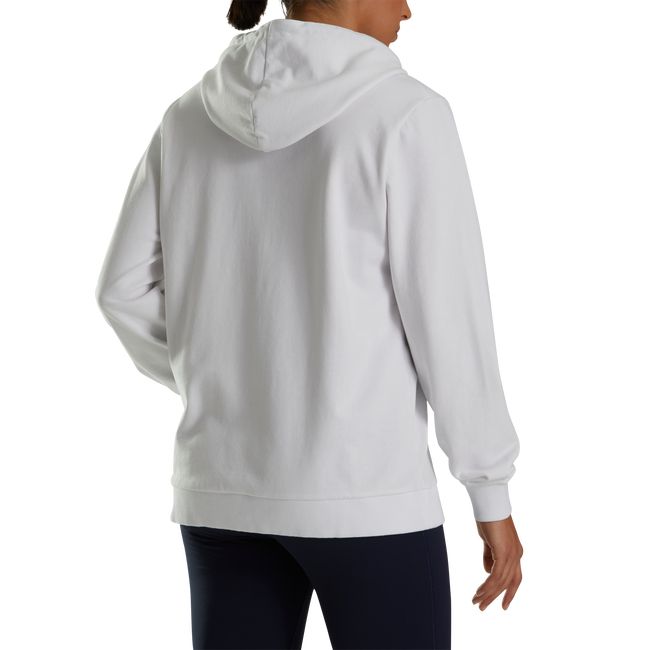 Hoodie Footjoy Tiki Estampadas Mujer Blancas | XFEAYKW-85