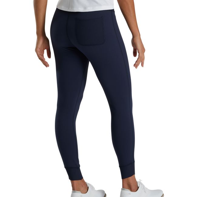 Leggins Footjoy Ankle Length Rib Block Mujer Azul Marino | EMZRCWV-82