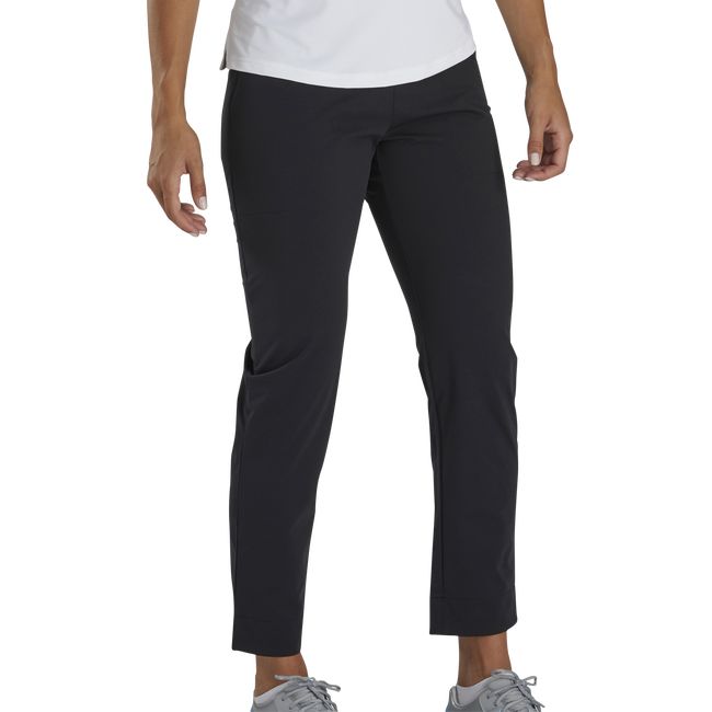 Pantalones Footjoy High Waisted Crop Mujer Negras | LMRPBQH-37