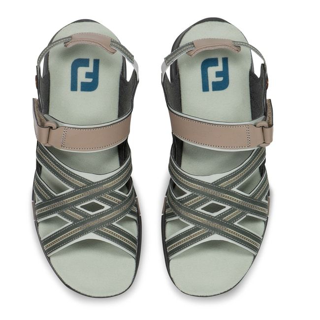 Sandalias Footjoy Golf Mujer Gris Claro | SYTQVHK-25