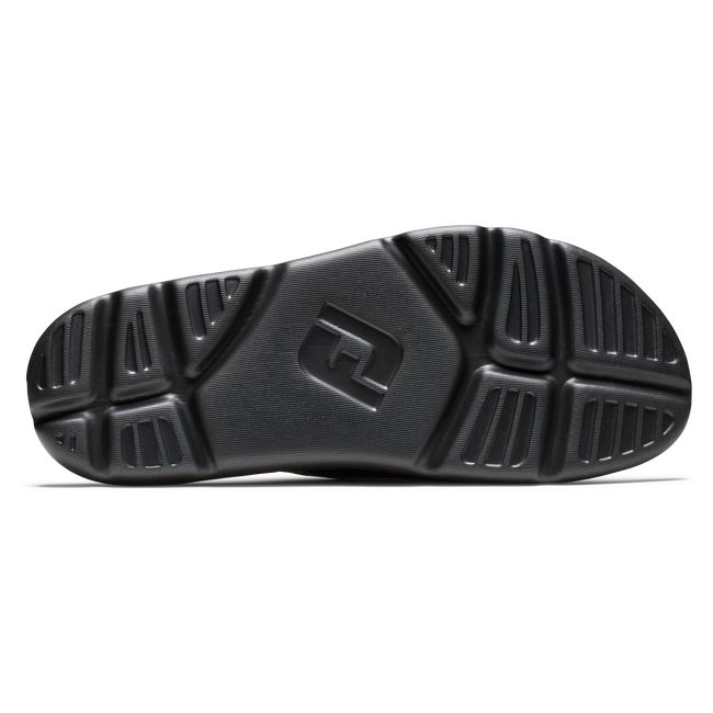 Sandalias de Diapositivas Footjoy Fj Hombre Negras | PLAEOVX-46