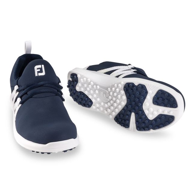 Slip On Footjoy Fj Leisure Mujer Azul Marino Blancas | QNBWMGI-35