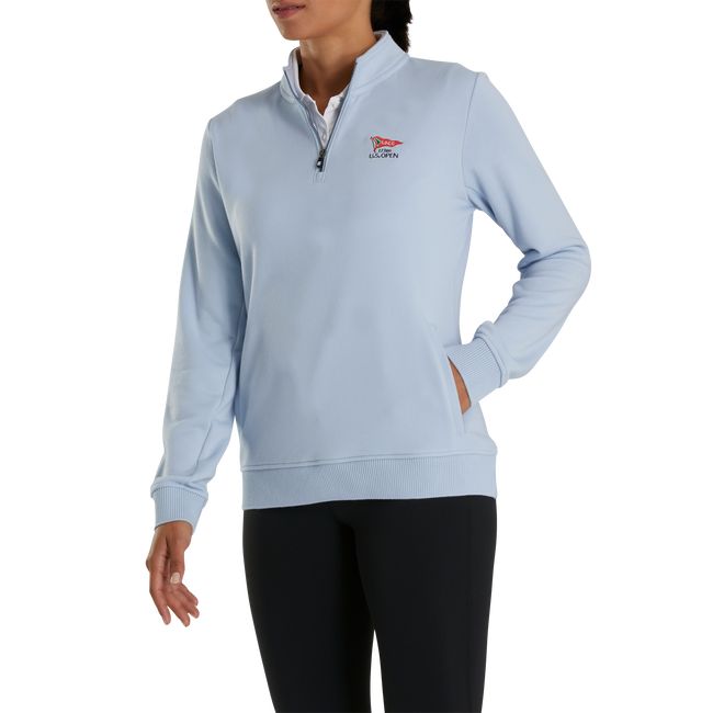 Sudaderas Footjoy 2023 U.S. Open Quarter-Zip Pullover Mujer Azules Claro | SCNBFJO-38