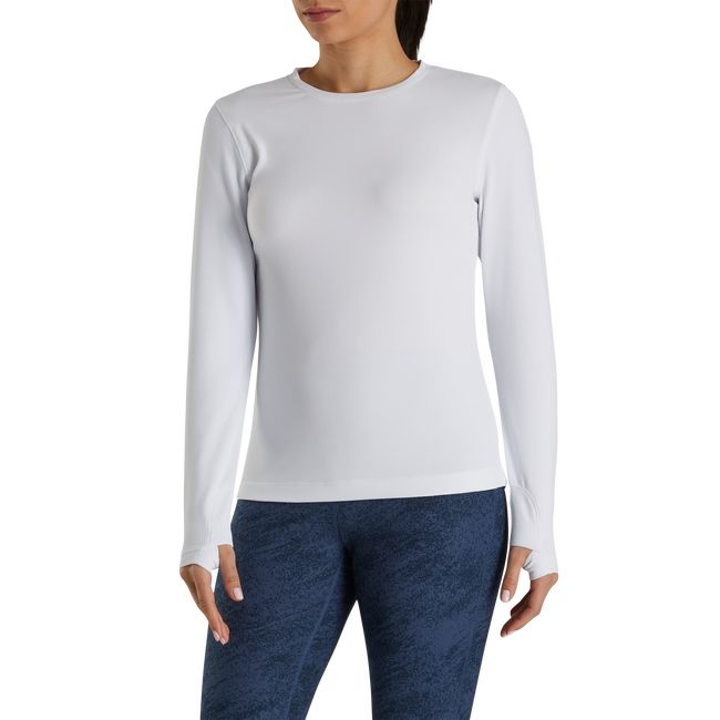 Sudaderas Footjoy Base Layer Mujer Blancas | IONPSEM-06