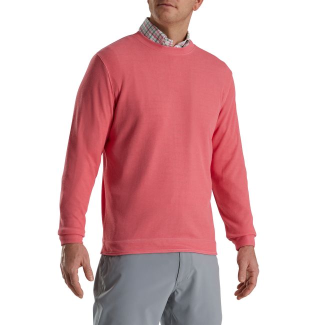 Sudaderas Footjoy Crewneck Pullover Hombre Rosas | OADQGTK-38