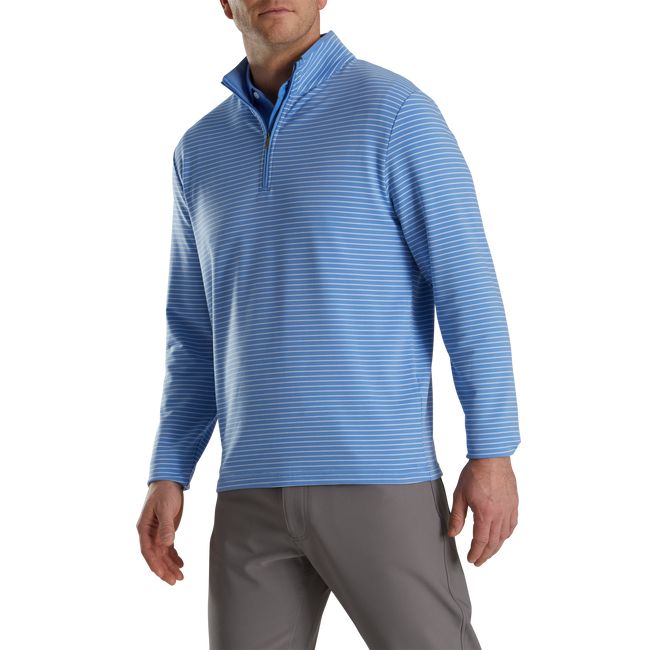 Sudaderas Footjoy French Terry Quarter-Zip Hombre Azules | TVZBMUI-23