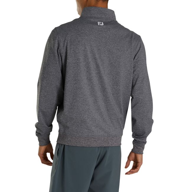 Sudaderas Footjoy Half Zip Pullover With Cremallera Hombre Gris | QTSGABJ-23