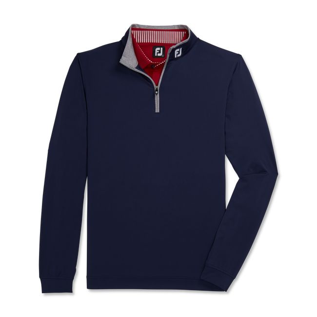 Sudaderas Footjoy Ligeros Solid Mid-Layer - Fj Tour Logo Hombre Azul Marino | AXKLMYH-56