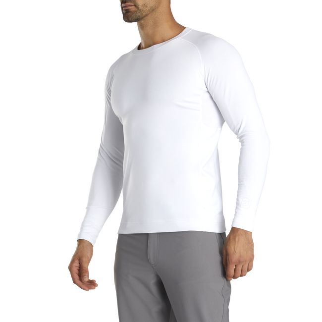 Sudaderas Footjoy Phase One Base Layer Hombre Blancas | UHKNARS-83