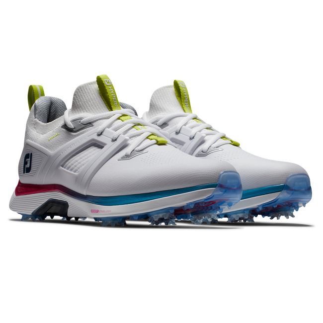 Zapatos Golf Con Pinchos Footjoy Hyperflex Carbon Hombre Blancas | GYZDMWE-26