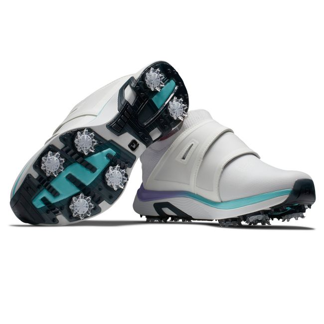 Zapatos Golf Con Pinchos Footjoy Hyperflex Boa Mujer Blancas | NWZEKUL-50