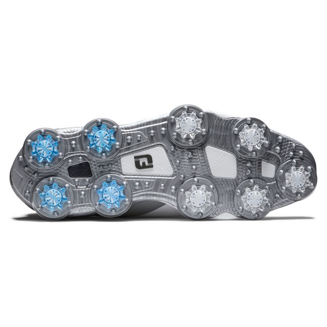 Zapatos Golf Con Pinchos Footjoy Tour Alpha Hombre Blancas Gris | NPRMHSC-04