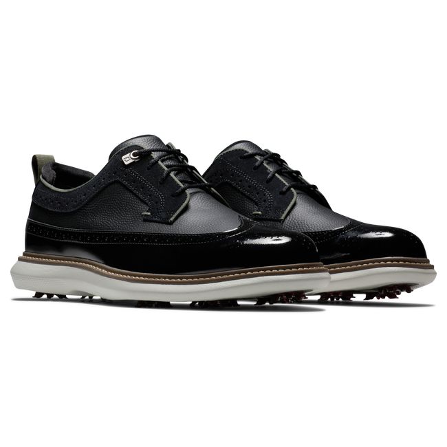 Zapatos Golf Con Pinchos Footjoy Traditions - Shield Tip By Todd Snyder Hombre Negras | XGWYQTP-43