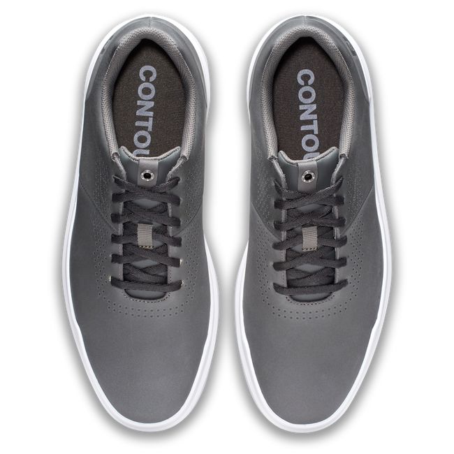 Zapatos Golf Sin Pinchos Footjoy Contour Hombre Gris Oscuro | DMZRVFX-16