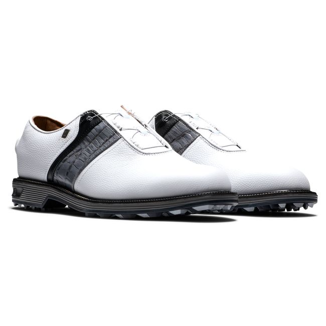 Zapatos Golf Sin Pinchos Footjoy Premiere Series - Packard BOA Hombre Blancas Gris | AOTVNQB-72