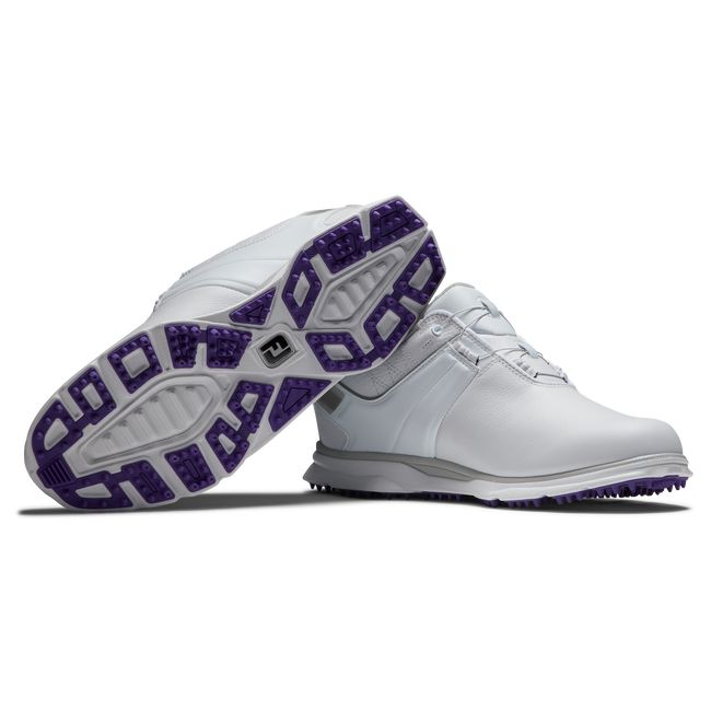 Zapatos Golf Sin Pinchos Footjoy Pro|Sl Boa Mujer Blancas | NHDMOGA-90