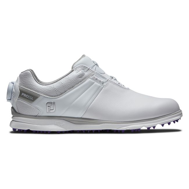 Zapatos Golf Sin Pinchos Footjoy Pro|Sl Boa Mujer Blancas | NHDMOGA-90