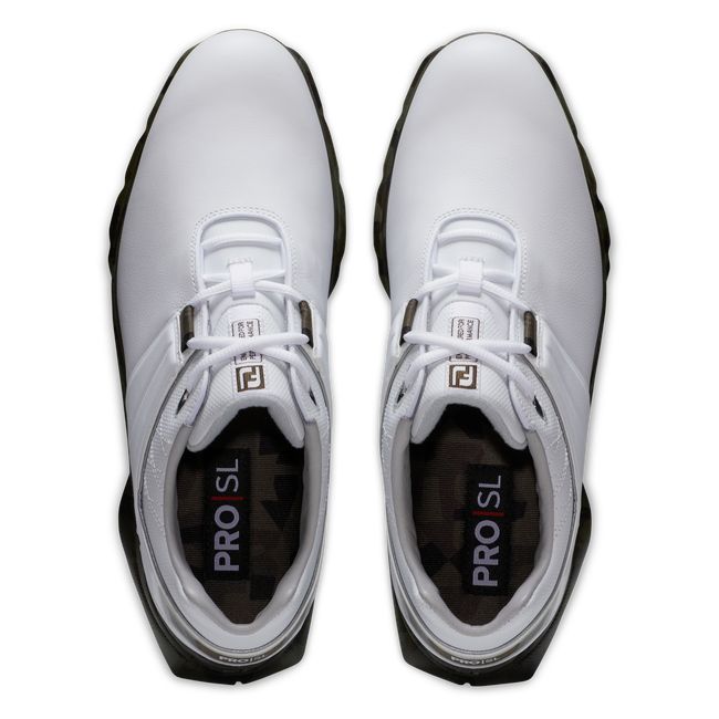 Zapatos Golf Sin Pinchos Footjoy Pro|Sl Hombre Blancas | TCVJLBA-04