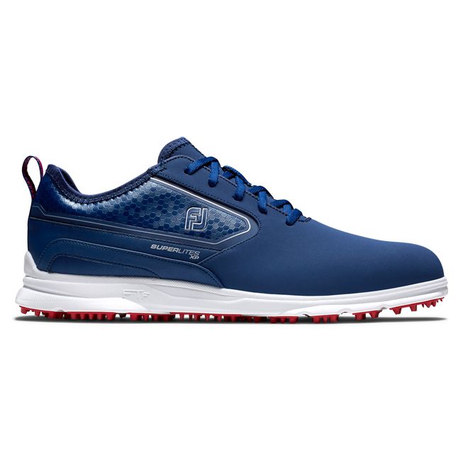 Zapatos Golf Sin Pinchos Footjoy Superlites Xp Hombre Azules | WNLAXTM-05