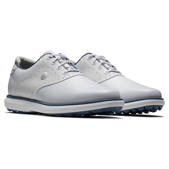 Zapatos Golf Sin Pinchos Footjoy Traditions Mujer Blancas | BDSNFCI-57