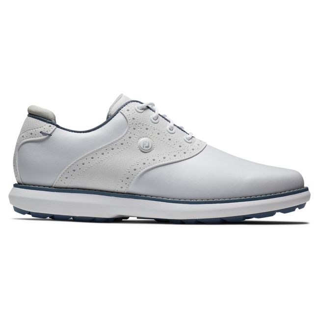 Zapatos Golf Sin Pinchos Footjoy Traditions Mujer Blancas | BDSNFCI-57